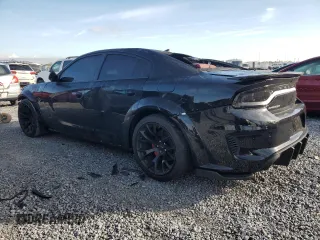 2023 Dodge Charger SRT Hellcat Redeye Widebody with VIN 2C3CDXL98PH553381, listed as a Copart auction lot 42370665 with 18,956 mi miles and Salvage Title. Bid and sale history available at carsss.com. Image 2.