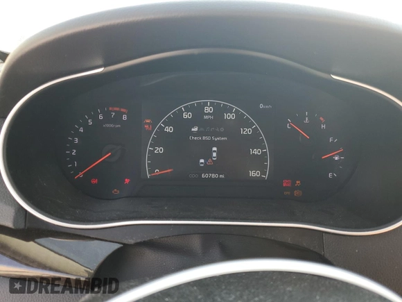2014 Kia Cadenza Premium with VIN KNALN4D79E5132386, listed as a Copart auction lot 44156545 with 60,780 mi miles and Salvage Title. Bid and sale history available at carsss.com. Image 9.