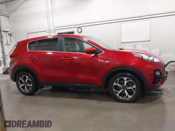2020 Kia Sportage LX with VIN KNDPMCAC7L7809195, listed as a IAAI auction lot 41976306 with 59,648 mi miles. Bid and sale history available at carsss.com. Image 14.