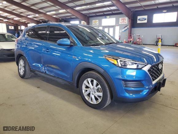 2019 Hyundai Tucson SE with VIN KM8J2CA42KU039228, listed as a Copart auction lot 48488815 with 42,805 mi miles and Salvage Title. Bid and sale history available at carsss.com. Image 4.