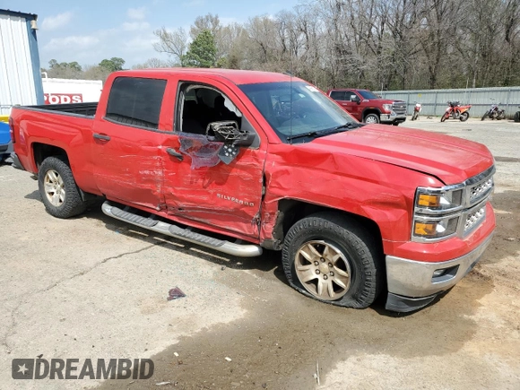 2014 Chevrolet Silverado 1500 LT with VIN 3GCPCREH3EG253714, listed as a Copart auction lot 48996105 with 154,558 mi miles and Salvage Title. Bid and sale history available at DreamBid. Image 4.