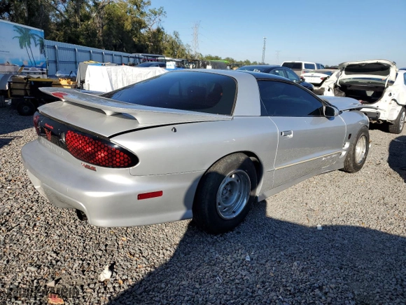 2002 Pontiac Firebird Formula with VIN 2G2FV22G822152907, listed as a Copart auction lot 87459634 with 64858 miles and Salvage Title. Bid and sale history available at carsss.com. Image 3.