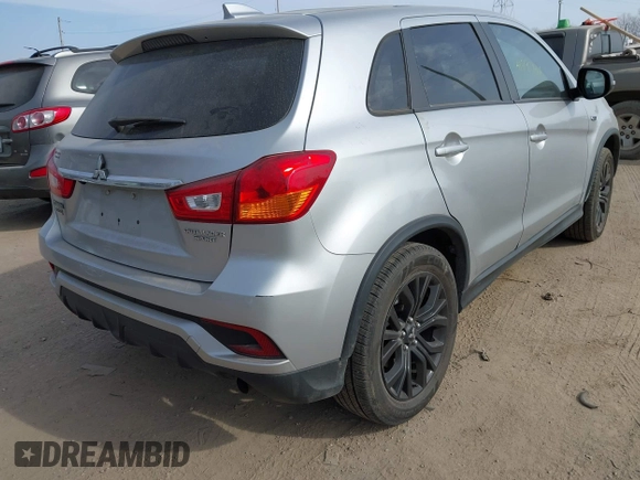 2019 Mitsubishi Outlander Sport ES 2.0 with VIN JA4AP3AU3KU025497, listed as a IAAI auction lot 41796144 with 96,704 mi miles. Bid and sale history available at carsss.com. Image 4.