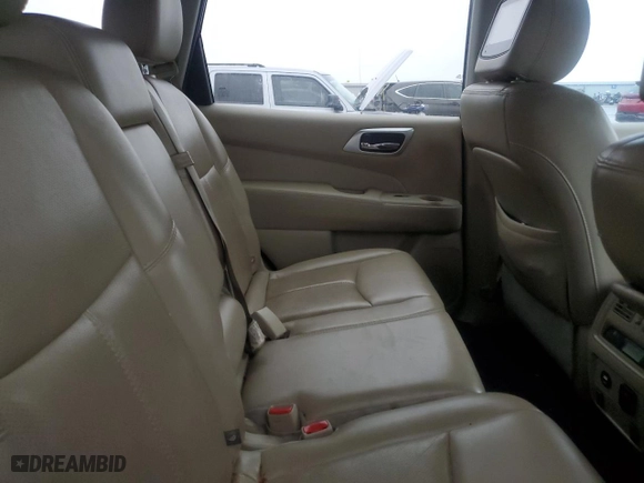2016 Nissan Pathfinder S with VIN 5N1AR2MN4GC600665, listed as a Copart auction lot 43469755 with 99745 miles and Salvage Title. Bid and sale history available at carsss.com. Image 11.