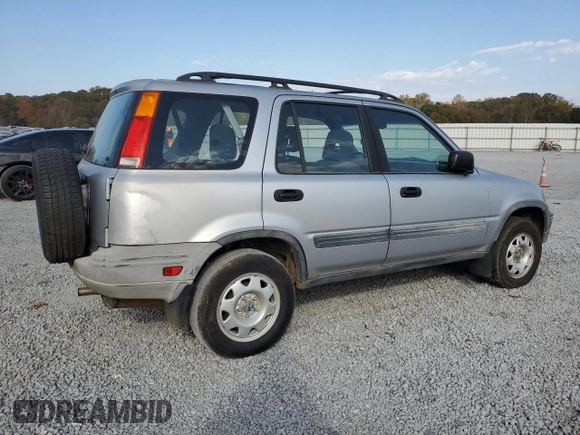 2001 Honda CR-V LX with VIN JHLRD28411S019499, listed as a Copart auction lot 76683944 with 257,124 mi miles and Salvage Title. Bid and sale history available at carsss.com. Image 3.