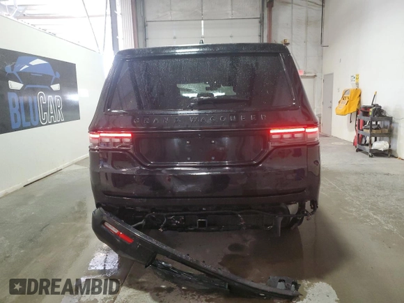 2024 Jeep Grand Wagoneer Series II с VIN 1C4SJSFP1RS120543, выставлен на аукционе Copart как лот 57324265 с пробегом 28 282 миль миль и Чистый • Clean title. История ставок и продаж доступна на DreamBid. Изображение 6.