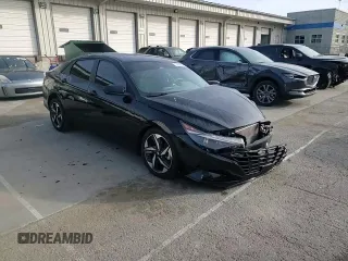 2023 Hyundai Elantra SEL with VIN KMHLS4AG5PU586509, listed as a Copart auction lot 54062625 with 15,961 mi miles and Salvage title. Bid and sale history available at DreamBid. Image 14.