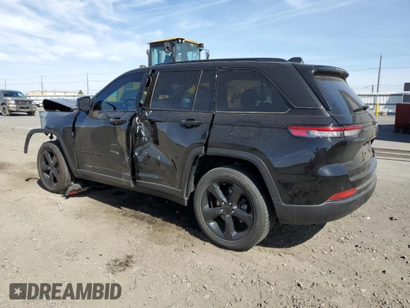 2024 Jeep Grand Cherokee Altitude with VIN 1C4RJHAG3R8939561, listed as a Copart auction lot 56419615 with 9,383 mi miles and Salvage title. Bid and sale history available at DreamBid. Image 2.