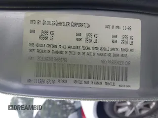 2007 Chrysler 300 C z VIN 2C3LK63H17H681761, wystawiony jako IAAI lot #42504261 z przebiegiem 134 696 mil mil oraz . Historia ofert i sprzedaży dostępna na DreamBid. Obrazek 9.