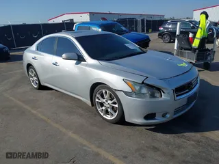 2012 Nissan Maxima 3.5 S with VIN 1N4AA5AP9CC868260, listed as a IAAI auction lot 41782734 with 216,908 mi miles. Bid and sale history available at carsss.com. Image 1.