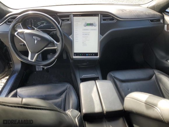 2016 Tesla Model S 90D with VIN 5YJSA1E22GF134784, listed as a Copart auction lot 47415305 with 111,174 mi miles and Salvage Title. Bid and sale history available at carsss.com. Image 8.