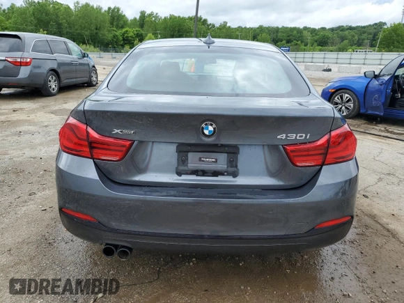 2019 BMW 4 Series 430i xDrive с VIN WBA4J3C58KBL10537, выставлен на аукционе Copart как лот 55932605 с пробегом 49 862 миль миль и Списание • Salvage title. История ставок и продаж доступна на DreamBid. Изображение 6.
