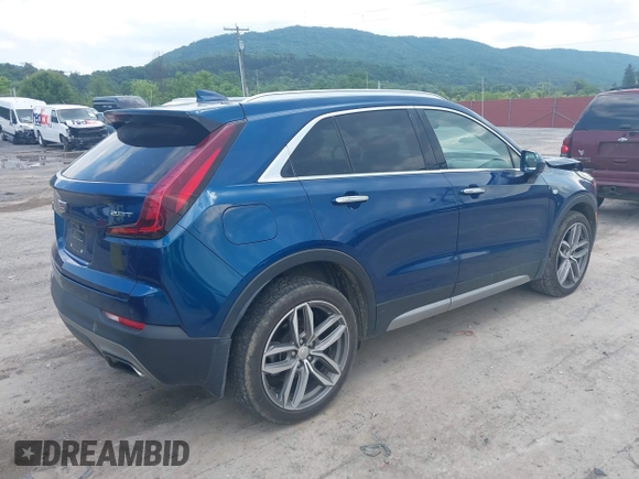 2019 Cadillac XT4 AWD Premium Luxury with VIN 1GYFZDR48KF148405, listed as a IAAI auction lot 42475624 with 88,630 mi miles and . Bid and sale history available at DreamBid. Image 4.