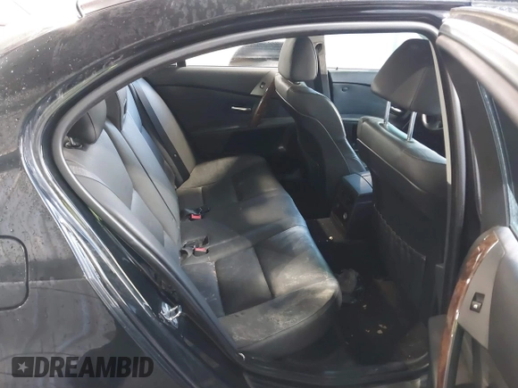 2005 BMW 5 Series 530i with VIN WBANA73545B049083, listed as a IAAI auction lot 41687711 with 206,013 mi miles. Bid and sale history available at carsss.com. Image 8.