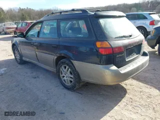 2000 Subaru Legacy Wagon Outback w/RB Equip with VIN 4S3BH6654Y7606525, listed as a IAAI auction lot 41442018 with 125,818 mi miles. Bid and sale history available at carsss.com. Image 3.