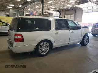 2013 Ford Expedition Max Limited with VIN 1FMJK2A52DEF00802, listed as a Copart auction lot 56463795 with 161,752 mi miles and Salvage title. Bid and sale history available at DreamBid. Image 3.