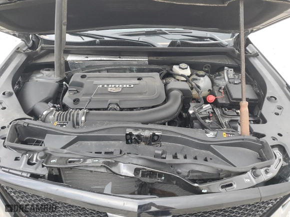 2025 Cadillac XT4 AWD Sport with VIN 1GYFZFR48SF115822, listed as a Copart auction lot 51958885 with 6,635 mi miles and Salvage Title. Bid and sale history available at carsss.com. Image 12.