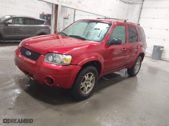 2005 Ford Escape Limited with VIN 1FMYU94115KB50317, listed as a IAAI auction lot 41852013 with 161,181 mi miles. Bid and sale history available at carsss.com. Image 2.