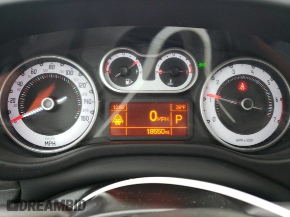 2014 FIAT 500L Trekking with VIN ZFBCFADH7EZ019538, listed as a Copart auction lot 82494444 with 18,550 mi miles and Salvage Title. Bid and sale history available at carsss.com. Image 9.