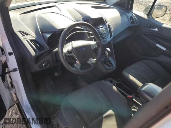 2015 Ford Transit Connect XLT with VIN NM0LS7F74F1189160, listed as a Copart auction lot 86095944 with 191,185 mi miles and Salvage title. Bid and sale history available at DreamBid. Image 8.