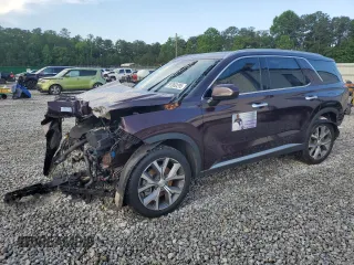 2021 Hyundai Palisade Preferred with VIN KM8R3DHE2MU315186, listed as a Copart auction lot 57062295 with 62,386 mi miles and Salvage title. Bid and sale history available at DreamBid. Image 1.