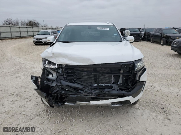 2024 Chevrolet Tahoe Commercial with VIN 1GNSCLED0RR170548, listed as a Copart auction lot 45052975 with 5,876 mi miles and Salvage Title. Bid and sale history available at carsss.com. Image 5.