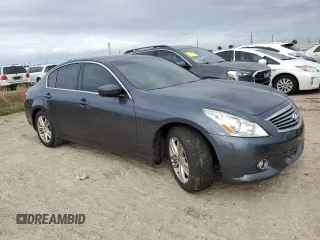 2011 Infiniti G25 Journey with VIN JN1DV6AP1BM601580, listed as a Copart auction lot 74887944 with Not Provided miles and Salvage Title. Bid and sale history available at carsss.com. Image 4.