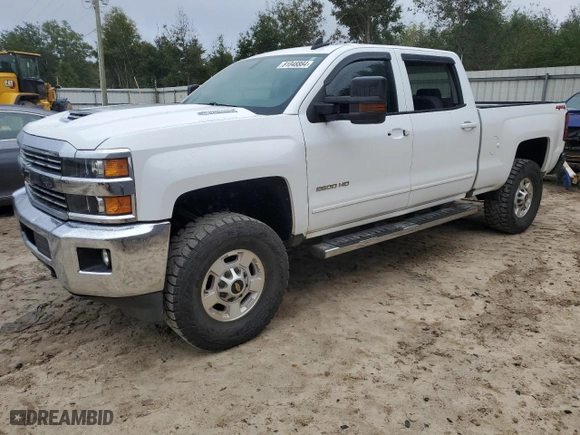 2018 Chevrolet Silverado 2500HD LT with VIN 1GC1KVEY3JF230799, listed as a Copart auction lot 81048884 with 0 mi miles and Salvage Title. Bid and sale history available at carsss.com. Image 1.