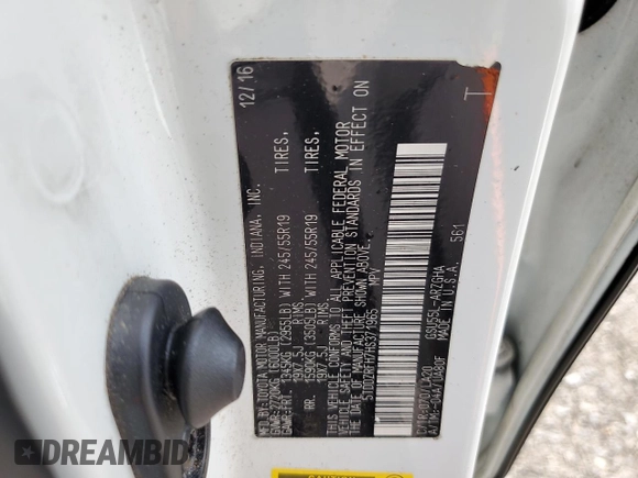 2017 Toyota Highlander Limited с VIN 5TDDZRFH7HS371965, выставлен на аукционе Copart как лот 65534405 с пробегом 254 178 миль миль и Чистый • Clean title. История ставок и продаж доступна на DreamBid. Изображение 13.