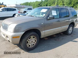 2004 Mercury Mountaineer Convenience with VIN 4M2ZU86K04UJ10378, listed as a IAAI auction lot 42707502 with 184,466 mi miles and . Bid and sale history available at DreamBid. Image 2.