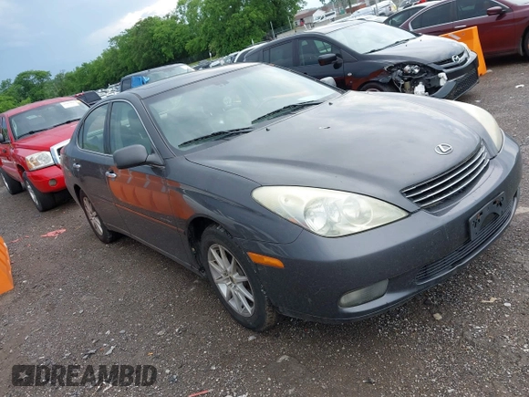 2004 Lexus ES 330 with VIN JTHBA30G145052409, listed as a IAAI auction lot 42180095 with 177,781 mi miles. Bid and sale history available at carsss.com. Image 1.