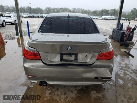 2010 BMW 5 Series 528i with VIN WBANU5C55AC364247, listed as a Copart auction lot 44917025 with 179,122 mi miles and Salvage Title. Bid and sale history available at carsss.com. Image 6.