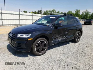2020 Audi SQ5 Premium Plus with VIN WA1B4AFY2L2056718, listed as a Copart auction lot 51672493 with 26,897 mi miles. Bid and sale history available at carsss.com. Image 1.
