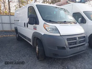 2018 Ram ProMaster Cargo with VIN 3C6TRVAG5JE154246, listed as a IAAI auction lot 41271985 with 160,204 mi miles and . Bid and sale history available at DreamBid. Image 1.