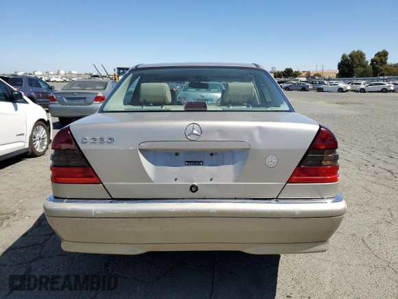 1998 Mercedes-Benz C 230/260/280/320 with VIN WDBHA23G4WA564563, listed as a Copart auction lot 71414284 with 277,741 mi miles and Salvage Title. Bid and sale history available at carsss.com. Image 6.