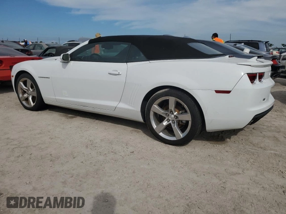 2012 Chevrolet Camaro 2LT with VIN 2G1FC3D39C9128019, listed as a Copart auction lot 76285234 with Not provided miles and Salvage title. Bid and sale history available at DreamBid. Image 2.