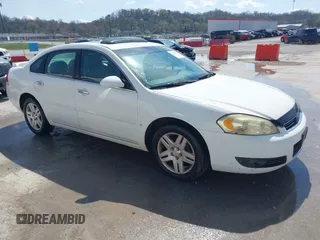 2007 Chevrolet Impala LTZ with VIN 2G1WU58R479364378, listed as a IAAI auction lot 41877982 with 218,108 mi miles and . Bid and sale history available at DreamBid. Image 1.
