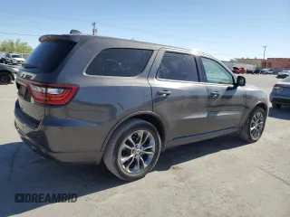 2019 Dodge Durango GT Plus with VIN 1C4RDHDG0KC650739, listed as a Copart auction lot 55260435 with 66,506 mi miles and Salvage title. Bid and sale history available at DreamBid. Image 3.