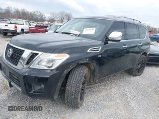 2019 Nissan Armada Platinum with VIN JN8AY2NE8K9755381, listed as a IAAI auction lot 41440130 with 137,026 mi miles. Bid and sale history available at carsss.com. Image 17.
