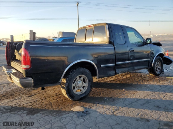 1998 Ford F-150 Standard with VIN 1FTZX1725WNB89028, listed as a Copart auction lot 43360225 with 231,799 mi miles and Salvage Title. Bid and sale history available at carsss.com. Image 3.