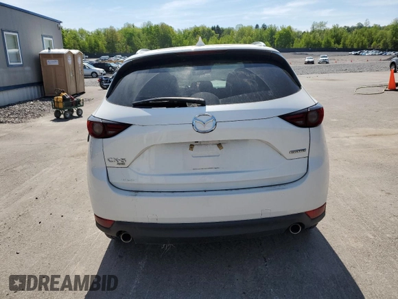 2020 Mazda CX-5 Grand Touring with VIN JM3KFBDM7L1851699, listed as a Copart auction lot 56475715 with Not Provided miles and Salvage Title. Bid and sale history available at DreamBid. Image 6.
