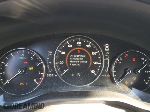 2021 Mazda 3 Preferred with VIN 3MZBPBCM9MM205816, listed as a Copart auction lot 84468874 with 34,351 mi miles and Salvage Title. Bid and sale history available at DreamBid. Image 9.