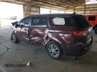 2017 Kia Sedona LX with VIN KNDMB5C14H6229609, listed as a Copart auction lot 54563715 with 110,133 mi miles and Salvage Title. Bid and sale history available at DreamBid. Image 2.