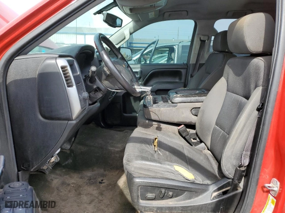 2014 Chevrolet Silverado 1500 LT with VIN 1GCRCREH5EZ385592, listed as a Copart auction lot 45496375 with 190,711 mi miles and Salvage Title. Bid and sale history available at carsss.com. Image 7.