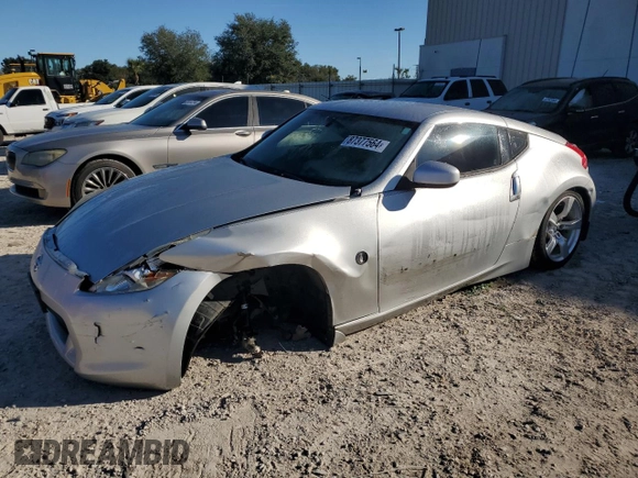 2010 Nissan 370Z Touring with VIN JN1AZ4EH1AM504859, listed as a Copart auction lot 87377564 with 98,765 mi miles and Salvage Title. Bid and sale history available at carsss.com. Image 1.