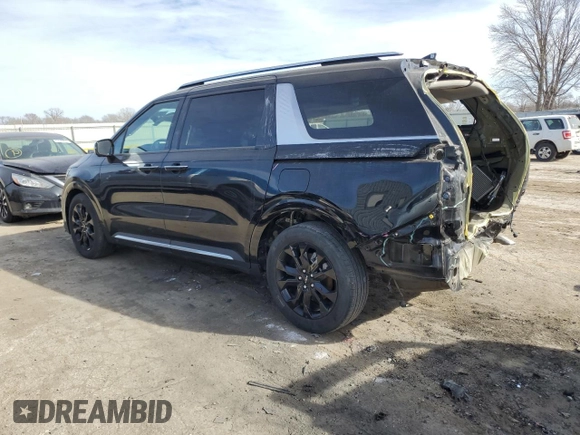 2024 Kia Carnival SX Prestige with VIN KNDNE5H37R6302284, listed as a Copart auction lot 49426315 with 29,591 mi miles and Salvage Title. Bid and sale history available at DreamBid. Image 2.
