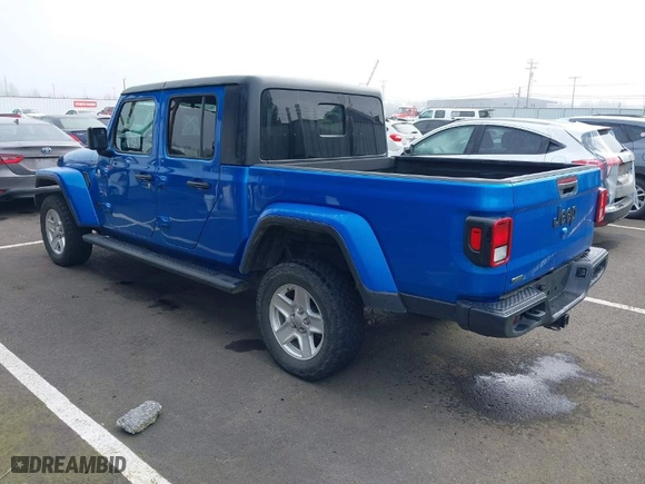 2021 Jeep Gladiator Texas Trail with VIN 1C6JJTAM6ML502947, listed as a IAAI auction lot 41862393 with 48,997 mi miles. Bid and sale history available at carsss.com. Image 3.