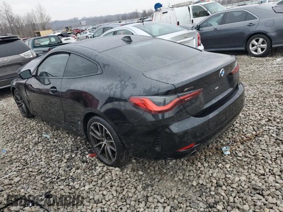 2022 BMW 4 Series 430i xDrive with VIN WBA73AP07NCK48427, listed as a Copart auction lot 86302794 with 46,006 mi miles and Salvage Title. Bid and sale history available at DreamBid. Image 2.