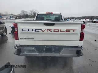 2021 Chevrolet Silverado 1500 Work Truck with VIN 3GCNWAEF5MG343296, listed as a Copart auction lot 45203685 with 56,207 mi miles and Non Repairable. Bid and sale history available at carsss.com. Image 6.