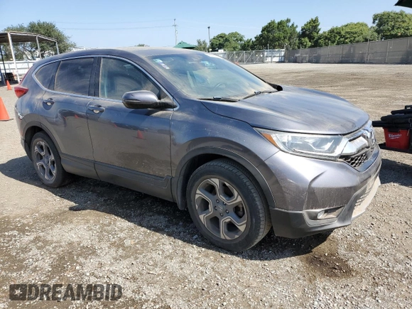 2018 Honda CR-V EX-L with VIN 2HKRW1H82JH506116, listed as a Copart auction lot 49529302 with 84,819 mi miles and Non Repairable. Bid and sale history available at DreamBid. Image 4.